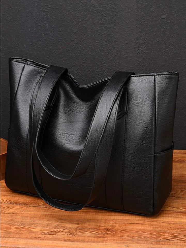 Peggy | Structured Pu Tote