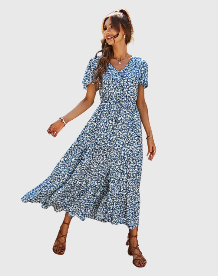 Aria - Vintage Floral Dress