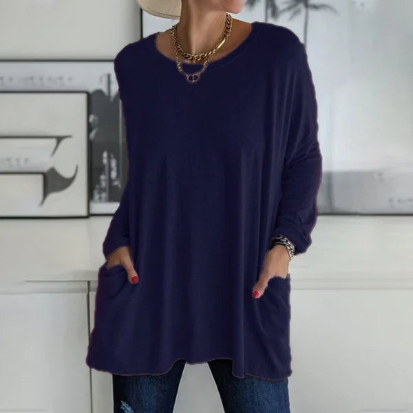 Moira - Relaxed Long Sleeve Top