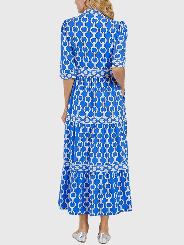 Barbara - Chain Print Dress