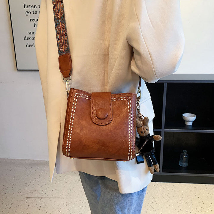 Charlotte | Vintage Shoulder Bag with Adjustable Strap