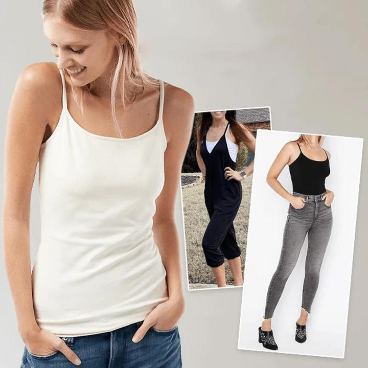 Padded Tank Top | With built-in bra
