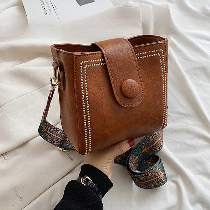 Charlotte | Vintage Shoulder Bag with Adjustable Strap