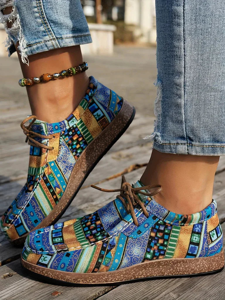 Maya | Comfort Print Loafers