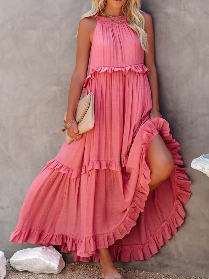 Elsie - Ruffle Maxi Dress