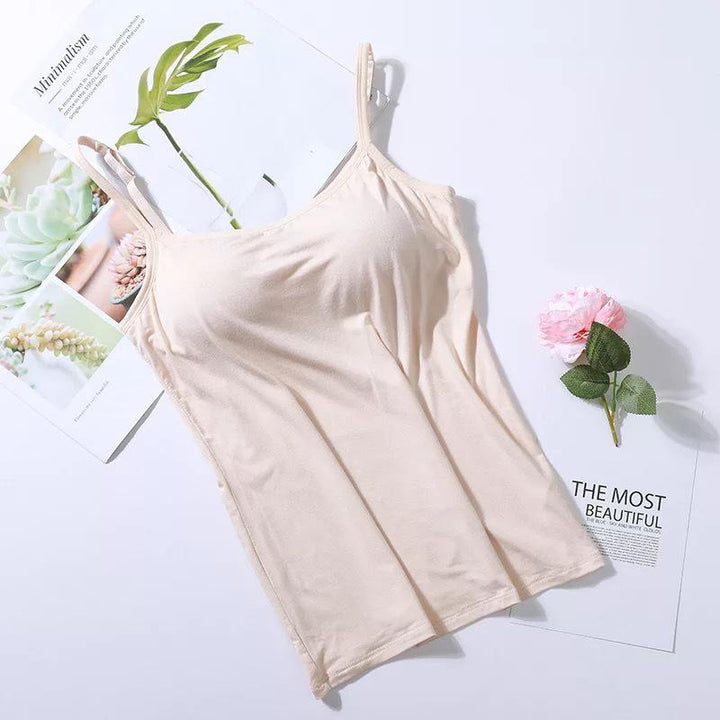 Padded Tank Top | With built-in bra