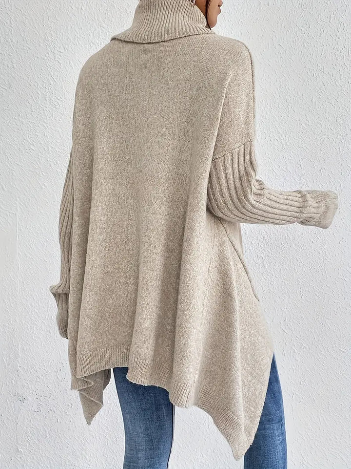 Genevieve | Elegant Long Turtleneck Sweater for Classic Warmth