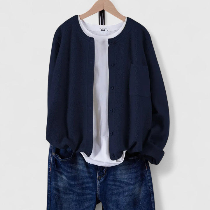 Eira - Casual Button-Up Cardigan