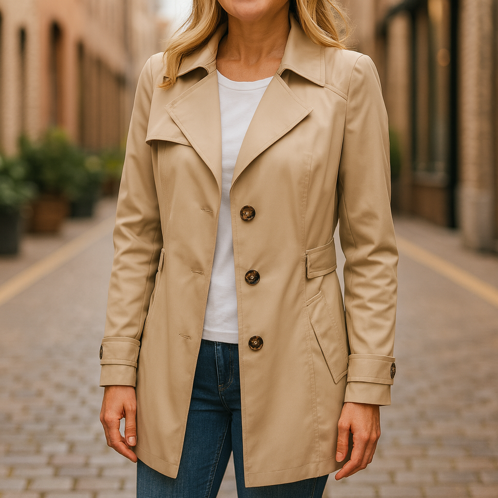 Eliza | Elegant Autumn Trench Coat