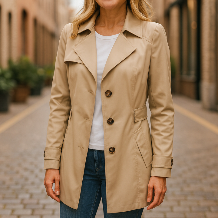 Eliza | Elegant Autumn Trench Coat
