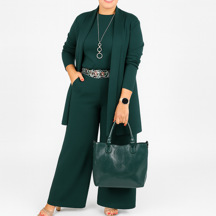 Harriet | Elegant 3-Piece Stretch Outfit for Modern Sophistication