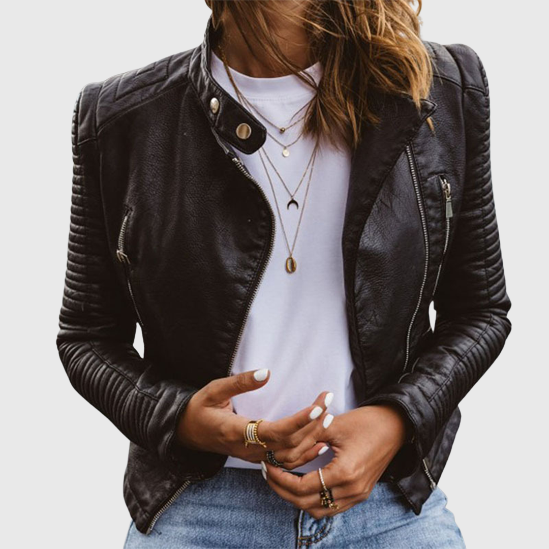 Ruth | Luxurious Genuine Leather Jacket
