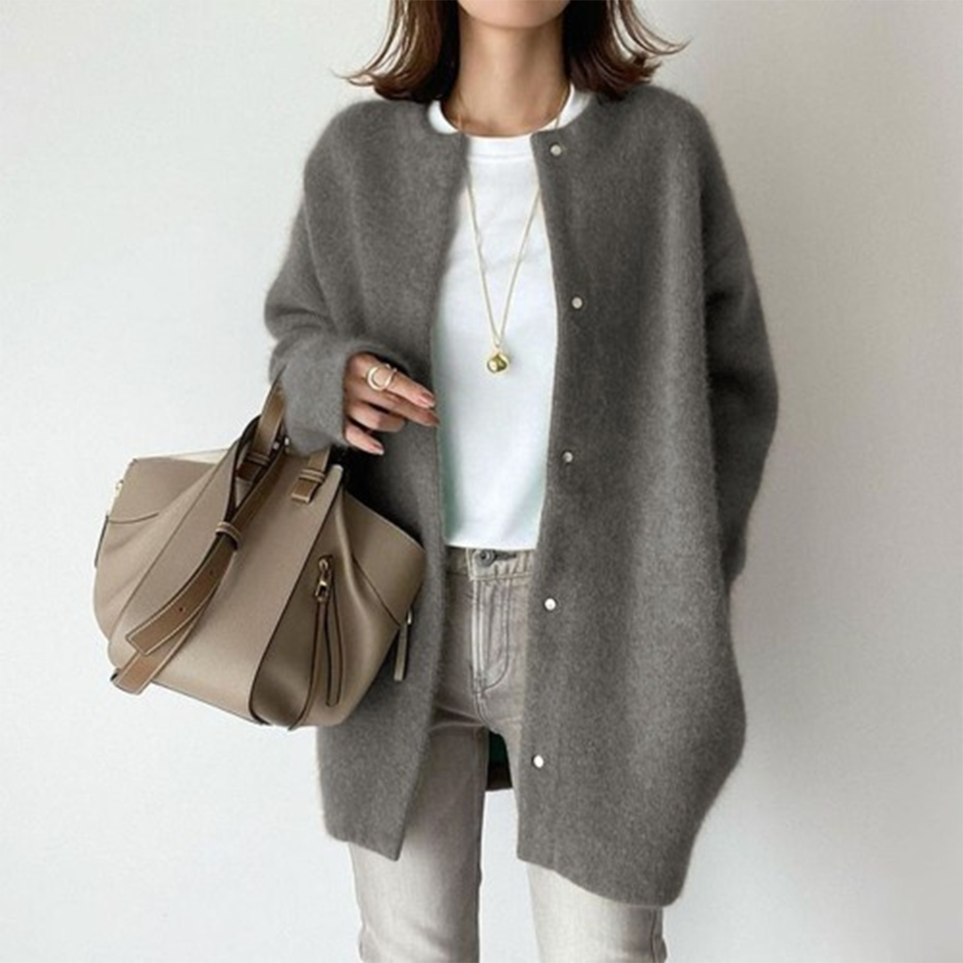 Amandine | Layered cotton cardigan for a sophisticated style