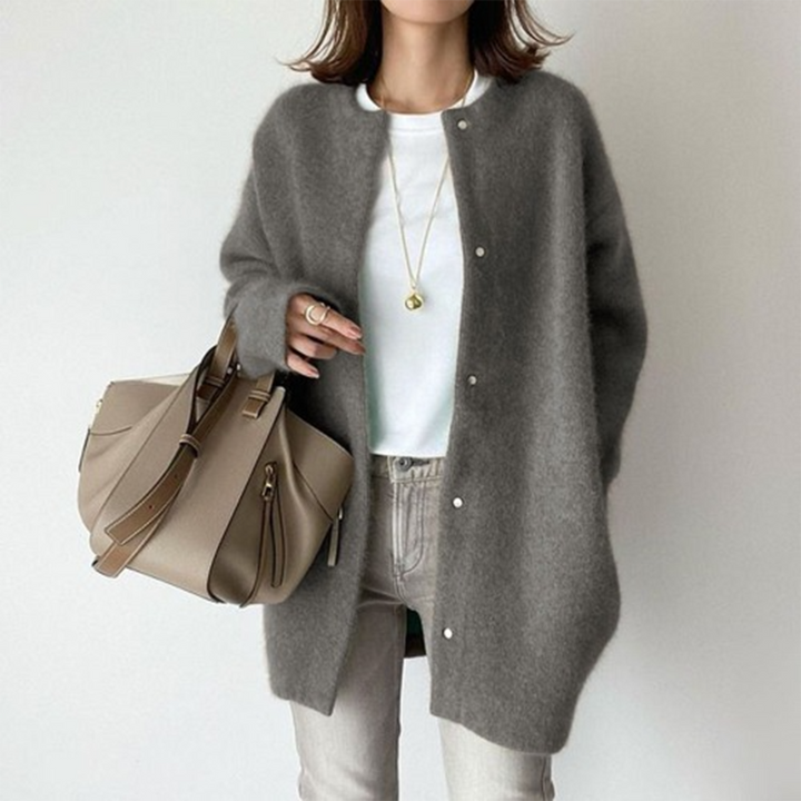 Amandine | Layered cotton cardigan for a sophisticated style