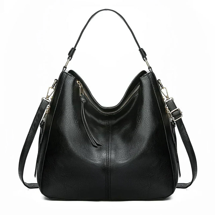 Florence | Leather Shoulder Bag with Elegant Touch