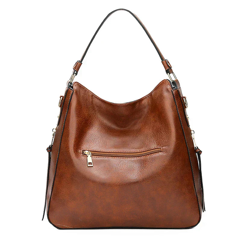 Florence | Leather Shoulder Bag with Elegant Touch