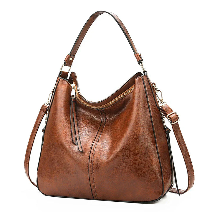 Florence | Leather Shoulder Bag with Elegant Touch