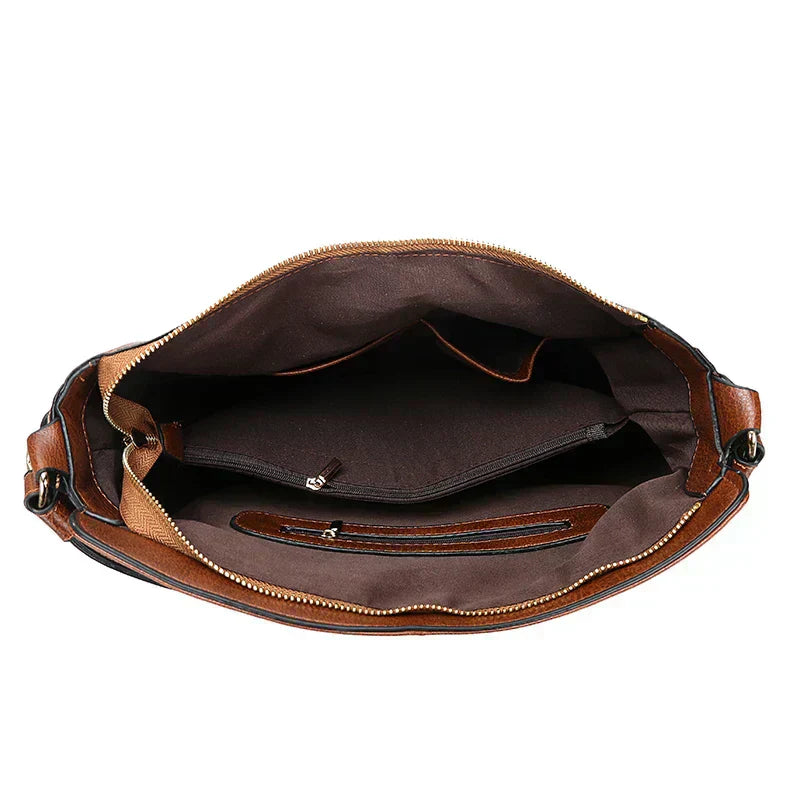 Florence | Leather Shoulder Bag with Elegant Touch