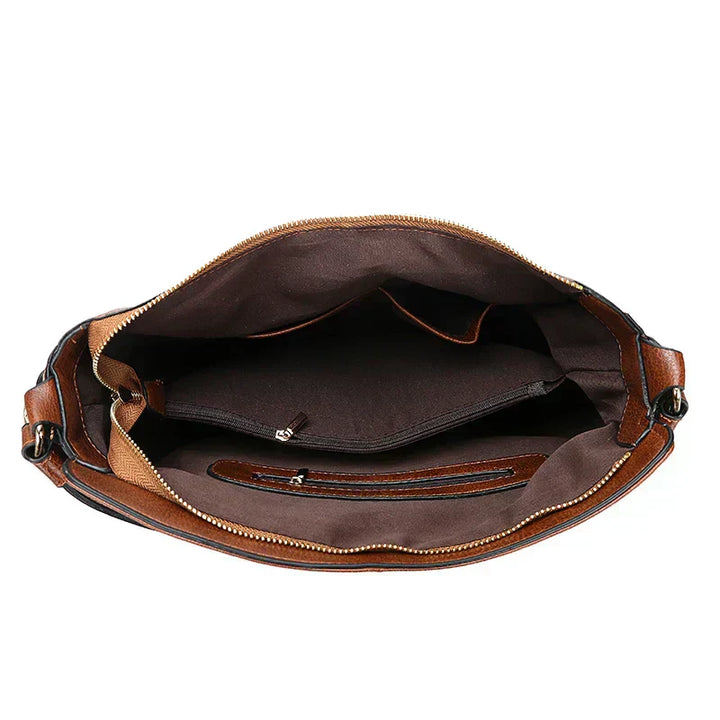 Florence | Leather Shoulder Bag with Elegant Touch