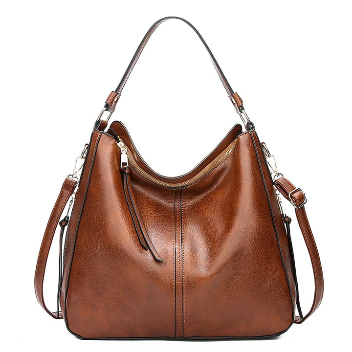 Florence | Leather Shoulder Bag with Elegant Touch