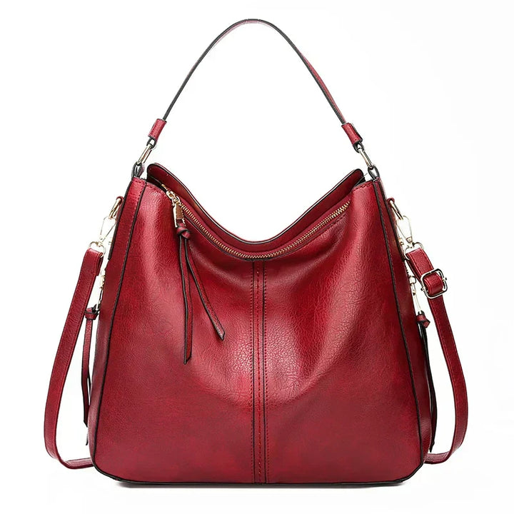 Florence | Leather Shoulder Bag with Elegant Touch