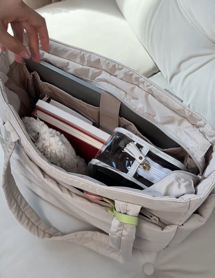 Florence | Bubble Shoulder Bag with Pockets