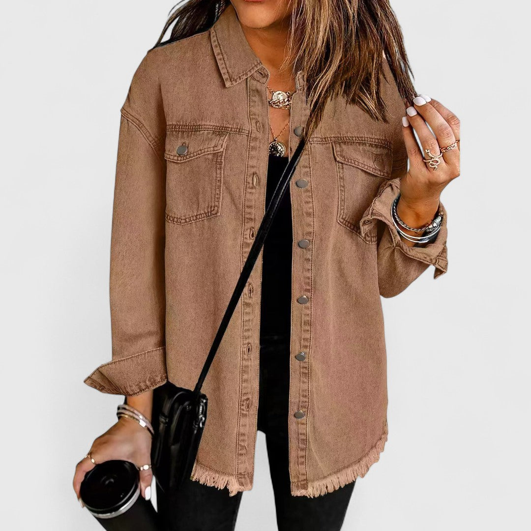 Lesley - Classic Everyday Denim Jacket
