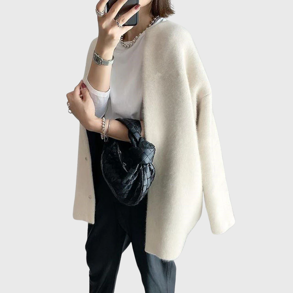 Imogen | Elegant Cashmere Cardigan