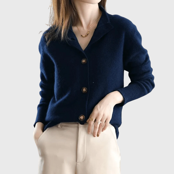 Eleanor | Knitted Cashmere Vest