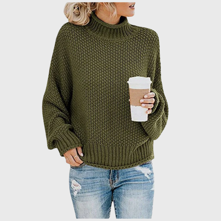Charlotte | High Neck Pullover