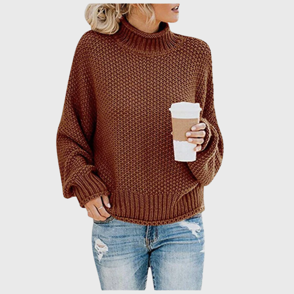 Charlotte | High Neck Pullover