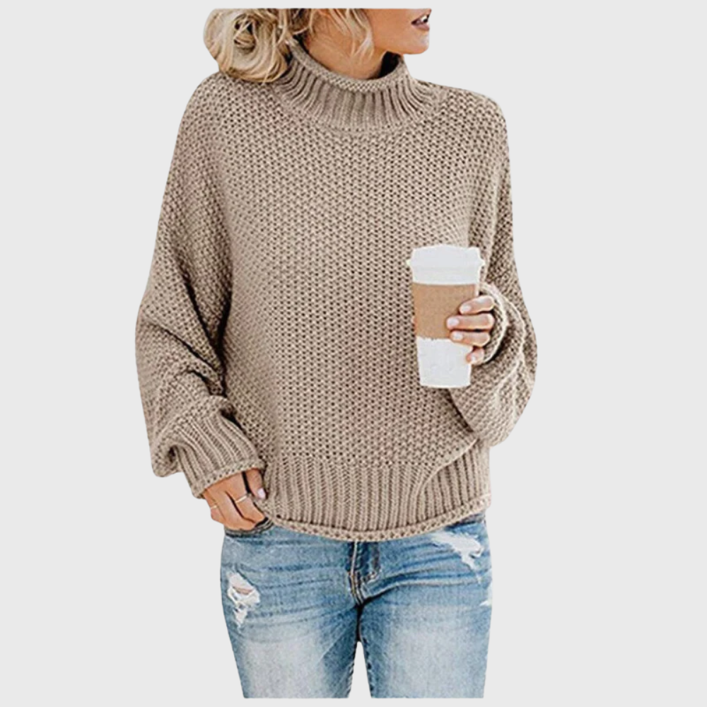 Charlotte | High Neck Pullover