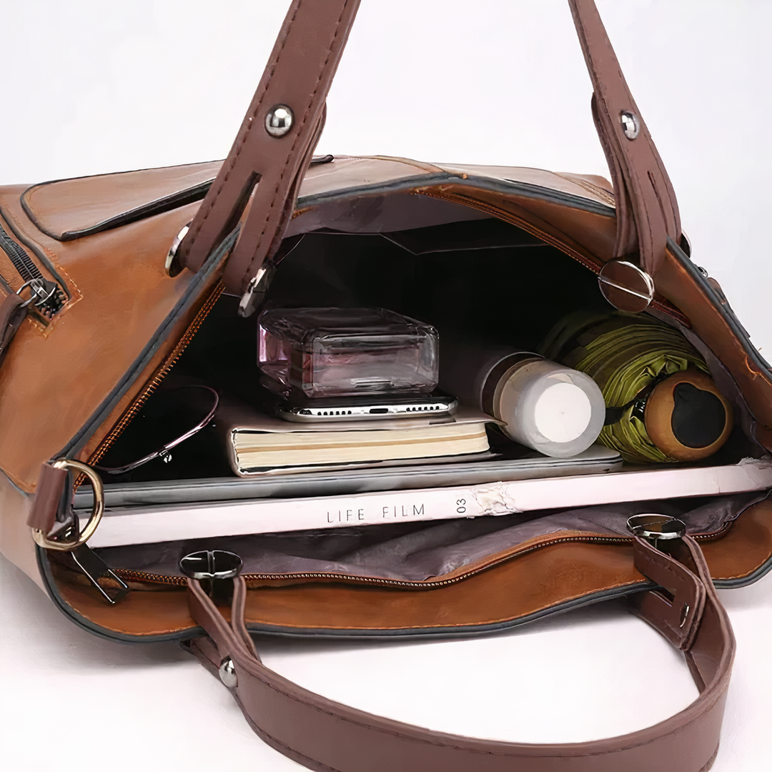 Charlotte | Elegant Leather Bag for Effortless Grace