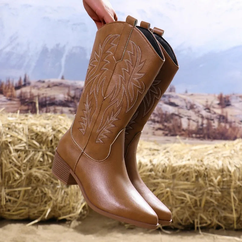 Aria|Orthopedic Cowboy Boots for Optimal Support