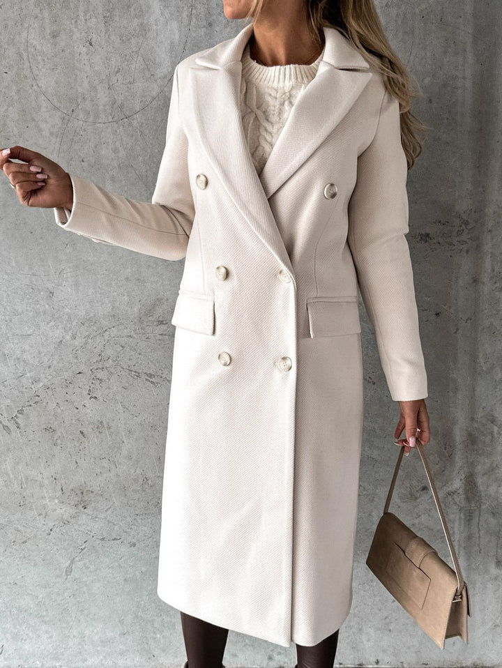 Estelle - Classic Elegant Long Coat