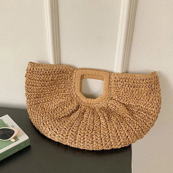 Jeanna | Chic Rattan Handbag