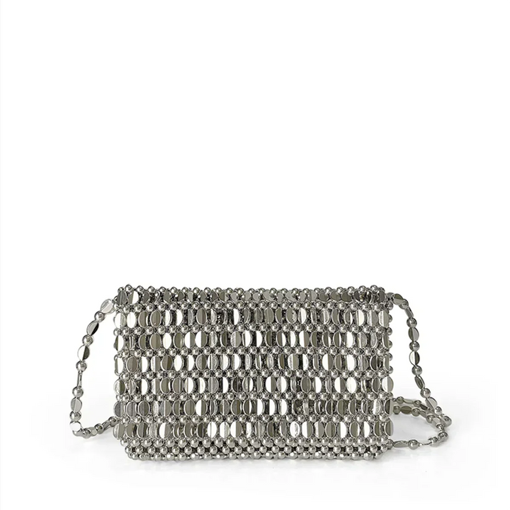 Nadia | Silver Clutch