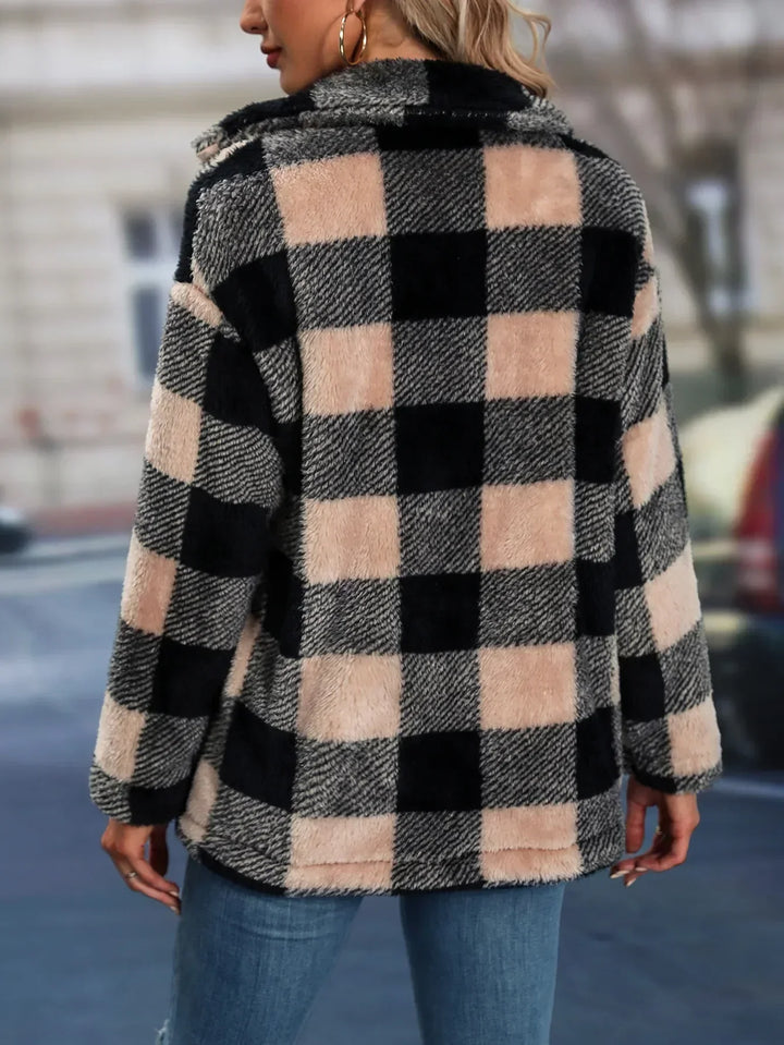 Victoria | Casual Plaid Jacket