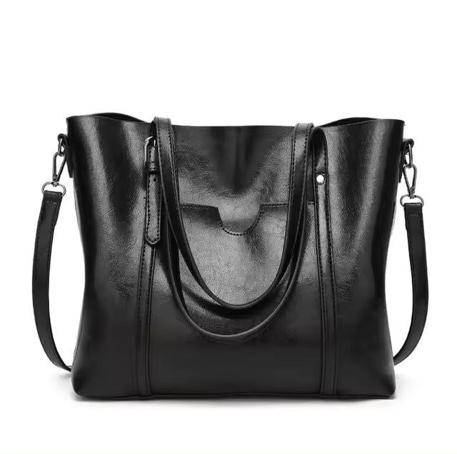 Beatrice | Refined Leather Shoulder Bag