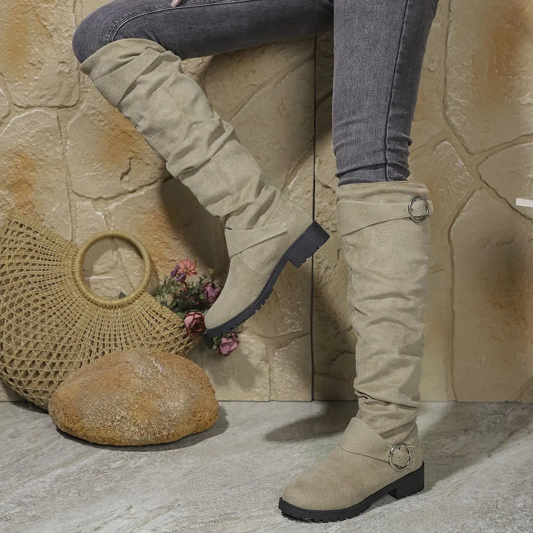 Lizelle elegant knee-high boots