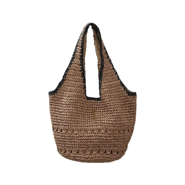 Aurel | Minimal Straw Handbag