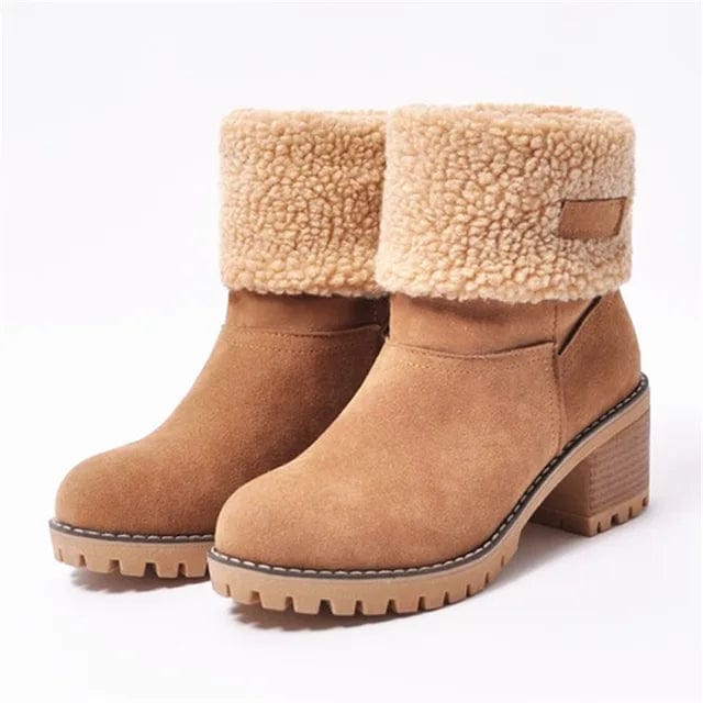 Ella | Mid-Calf Wool Boots for an Elegant and Comfortable Style