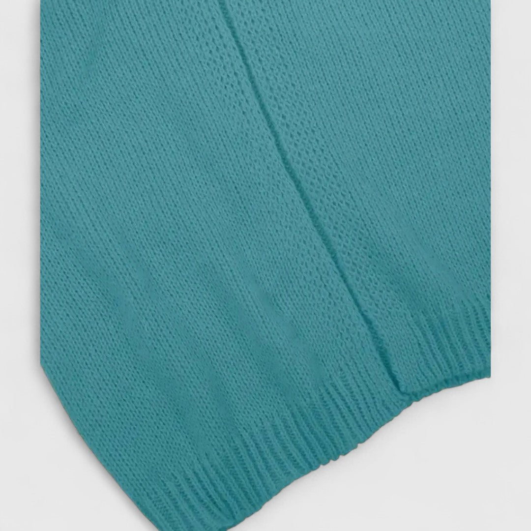 Giovanna  - Patchwork Knitted Cardigan