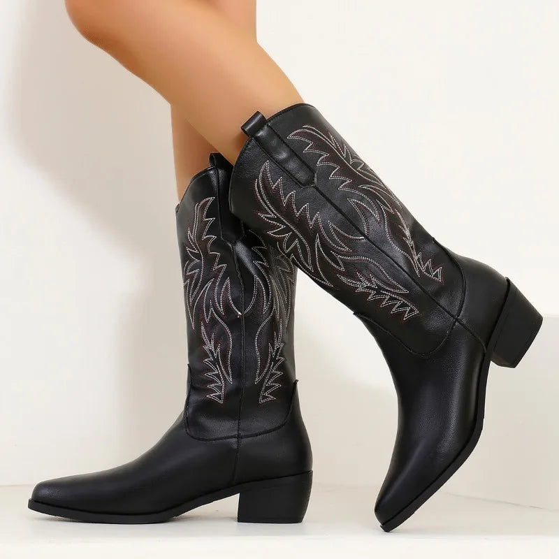Aria|Orthopedic Cowboy Boots for Optimal Support