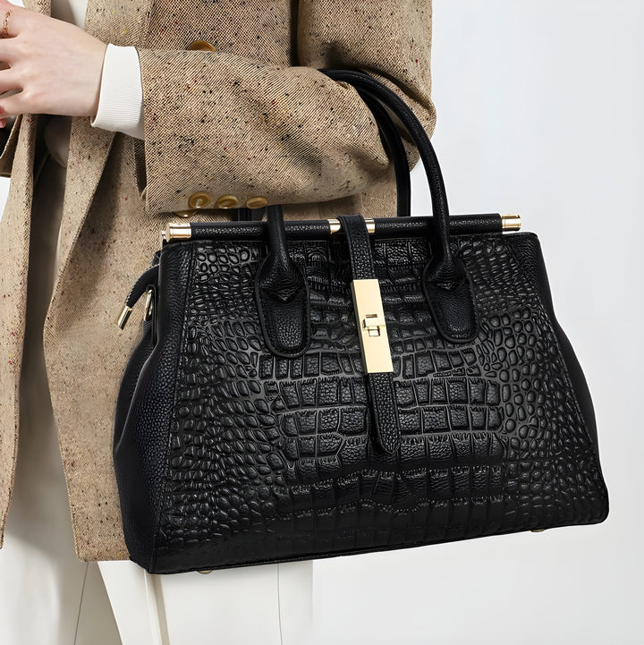 Eleanor | Sophisticated Crocodile Handbag