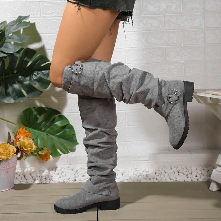 Lizelle elegant knee-high boots