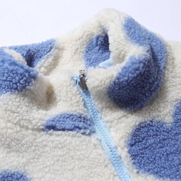 Dianne – Reversible Heart-Print Comfort Jacket