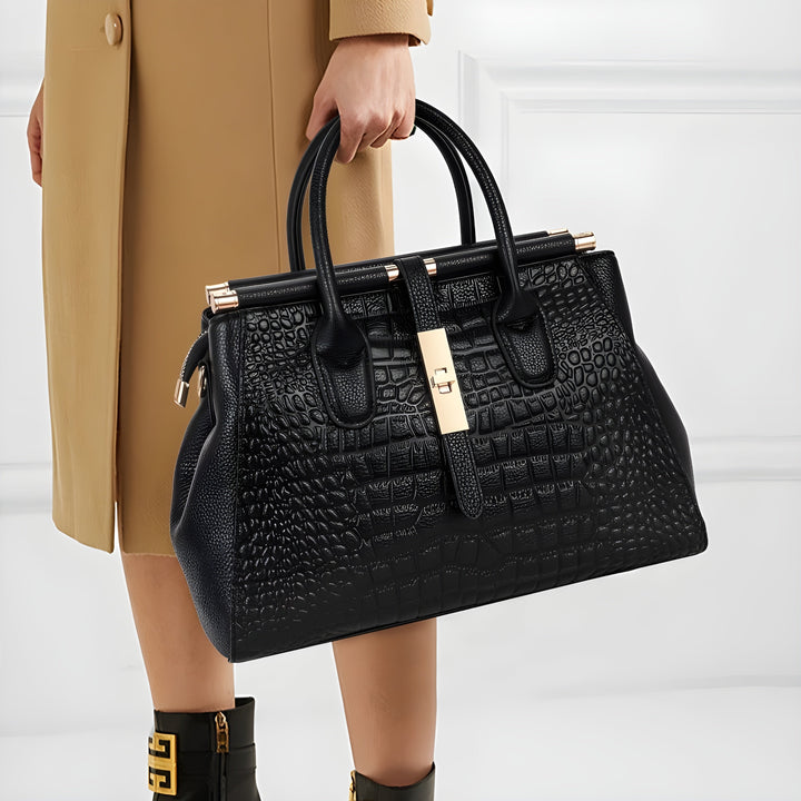 Eleanor | Sophisticated Crocodile Handbag