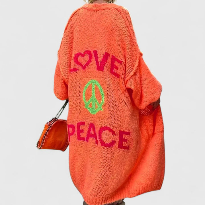 Giovanna  - Patchwork Knitted Cardigan