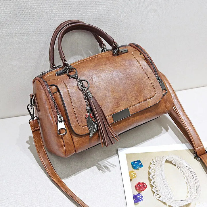 Ella | Elegant Leather Shoulder Bag
